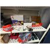 Image 4 : 4-Shelf Metal Utility Rack with Assorted Commercial Consumables & PPE Supplies
