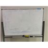 Image 2 : Mobile Double-Sided Reversible Magnetic Whiteboard on Casters