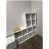 Image 3 : IKEA White Media Console & KALLAX Cube Shelving Modular Furniture