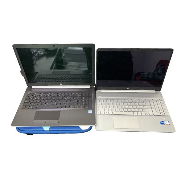 2pc HP i3 & i7 Laptops (no chargers)