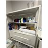 Image 5 : White IKEA office storage combination unit (does not include paperwork, documents)