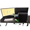 Image 1 : HP Pavilion Gaming Desktop Workstation Set (Intel i7-10700F, GTX 1660 SUPER, 16GB RAM, Dual Samsung 