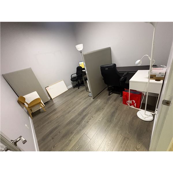 Room contents - Office Furniture (does not include desktop computer lot)