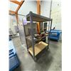 Image 2 : Heavy-Duty 3-Tier Rolling Metal Storage Cart / Utility Shelving Unit (Contents Not Included) - appro