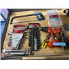 Image 2 : Assorted Power & Hand Tool Lot (Ryobi Rotary Tool, Black & Decker Drill, Husky Wrench & Socket Sets,