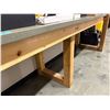 Image 3 : Heavy-Duty Industrial Workbench/ Countertop - approx. 115in L x 25in D x 43in H (contents not includ