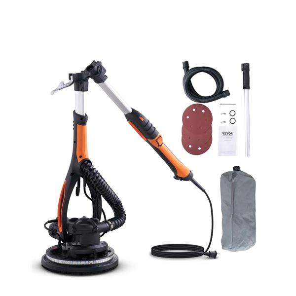 Brand New 900W Electric Drywall Sander with Vacuum & 12 Sanding Pads