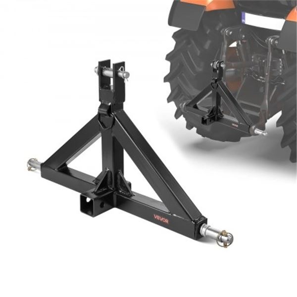 Brand New 3-Point Hitch Receiver with 2-Inch Receiver – 3,000 lb Capacity – Model 