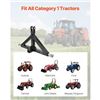 Image 4 : Brand New 3-Point Hitch Receiver with 2-Inch Receiver – 3,000 lb Capacity – Model 