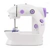 Image 2 : Brand New Mini Sewing Machine with Foot Pedal – Double Thread & 2-Speed Control – 