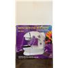 Image 3 : Brand New Mini Sewing Machine with Foot Pedal – Double Thread & 2-Speed Control – 