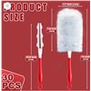 Image 2 : Brand New JEHONN Disposable Microfiber Duster Kit with Short Handle – Red