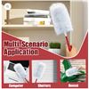 Image 4 : Brand New JEHONN Disposable Microfiber Duster Kit with Short Handle – Red