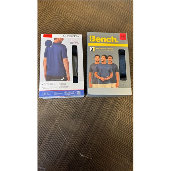 Brand New Men’s Active T-Shirt Bundle – Size Medium – 4 Pieces