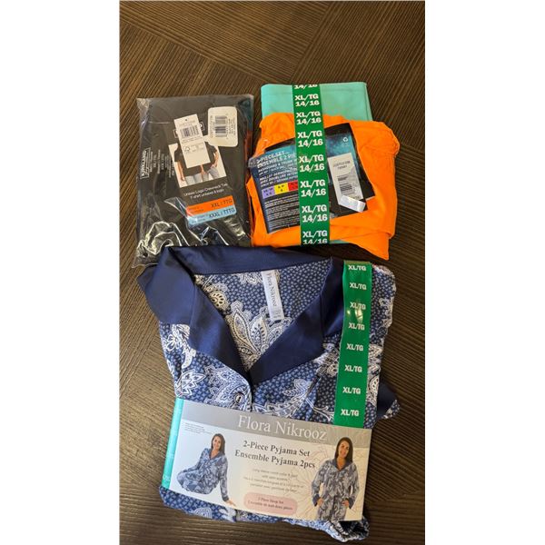 Brand New Assorted Clothing Lot – Pajama Set, Apparel Sets & Kirkland T-Shirt – Si