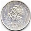 Image 2 : 1952 Mo MEXICO SILVER CINCO PESOS-CH BU+