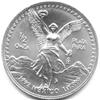 Image 1 : CHOICE 1992 MEXICO SILVER 1/2oz ONZA-CH BU+ .999 SILVER