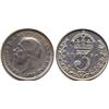 Image 1 : 1926 GREAT BRITIAN SILVER 3 PENCE MODIFIED HEAD LEFT