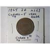Image 2 : 1865 MS-63 2  CENT U.S.