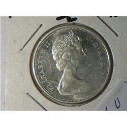 1965-BU CANADIAN 1/2 DOLLAR 