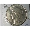 1927-D AU + PEACE DOLLAR