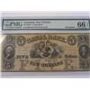 Image 1 : 1840's PMG-66 LARGE $5.00 NOTE