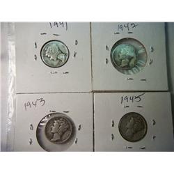 XF MERCURY DIMES