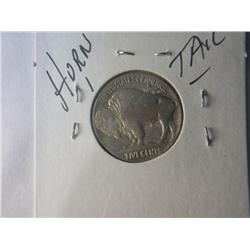 1915 VF +BUFFALO NICKEL