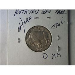 1920-D AU + BUFFALO NICKEL