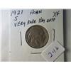 Image 2 : 1921-S XF BUFFALO NICKEL