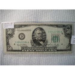 $ 50.00 NOTE