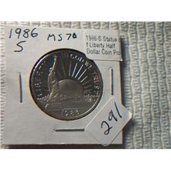 1986 STATUE OF LIBERTY