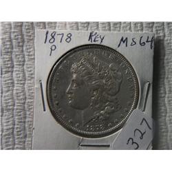 1878-P MORGAN DOLLAR