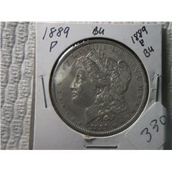 1889-P MORGAN DOLLAR