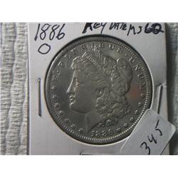 1886-O MORGAN DOLLAR