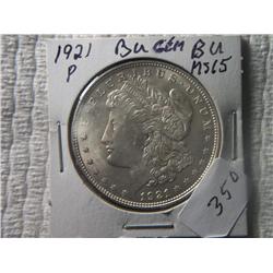 1921-P MORGAN DOLLAR
