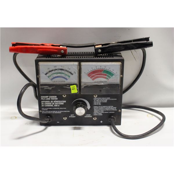 500 AMP CARBON PILE BATTERY LOAD TESTER