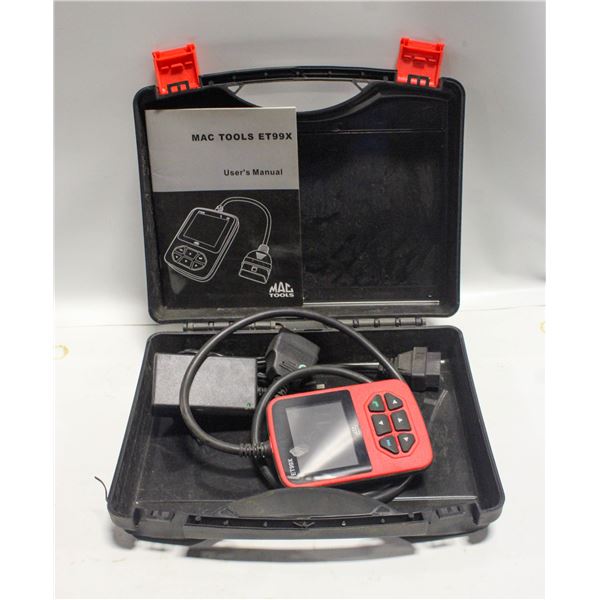 MAC TOOLS ET99X SERVICE LIGHT RESET TOOL