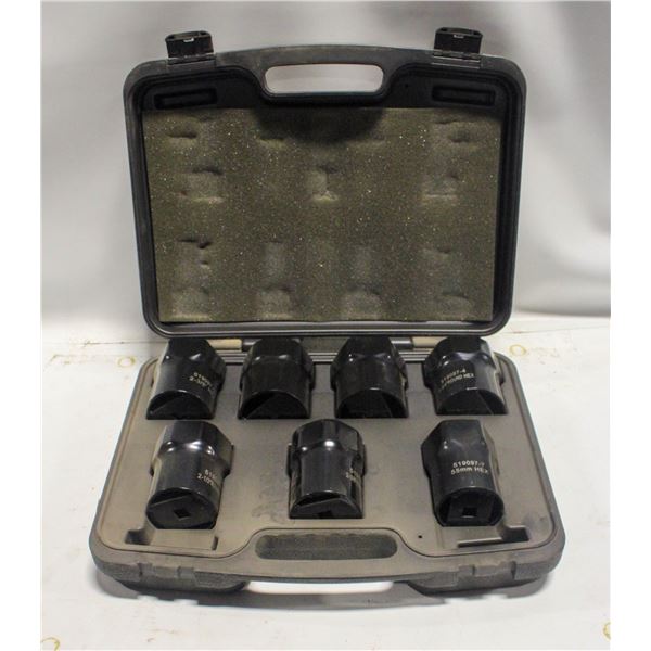 7-PIECE BEARING LOCKNUT SOCKET SET