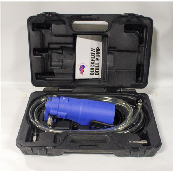 PBT 71196 QUICKFLOW DRILL PUMP FLUID TRANSFER PUMP