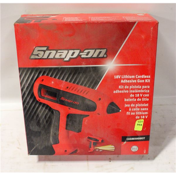 SNAP-ON CAG850DBKIT 18-VOLT CORDLESS ADHESIVE GUN