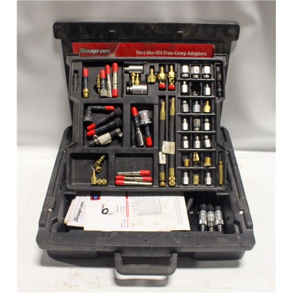 SNAP-ON FUEL-VAC-OIL-TRAN-COMP ADAPTORS