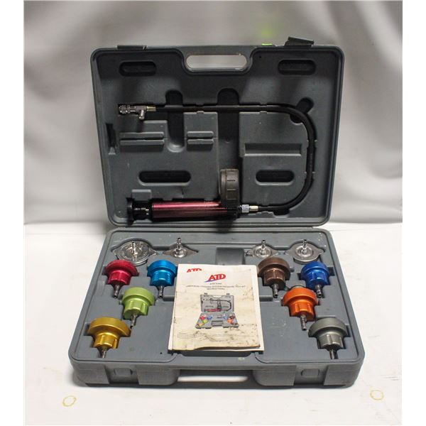 ADT 3305 10-PIECE RADIATOR PRESSURE TESTER ADAPTOR