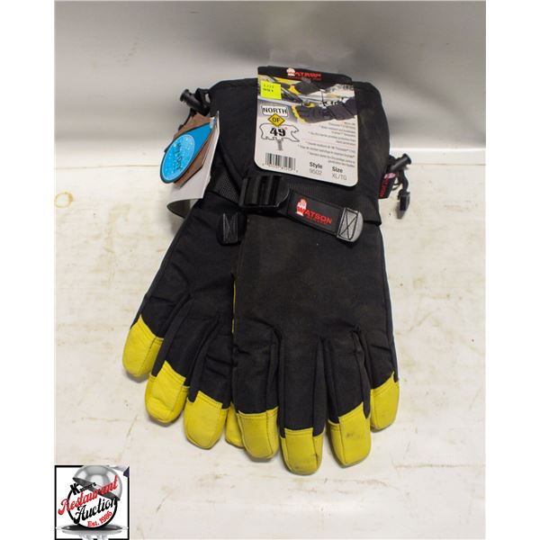 PAIR OF WATSON THINSULATE WINTER GLOVES - SIZE XL
