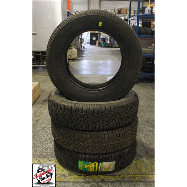 VINTAGE SET OF 4 MICHELIN MXL RADIAL 175/70R15 86T