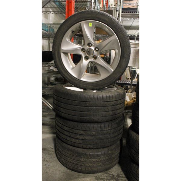 SET OF PERELLI CINTURADO P7 ALL SEASON TIRES ON