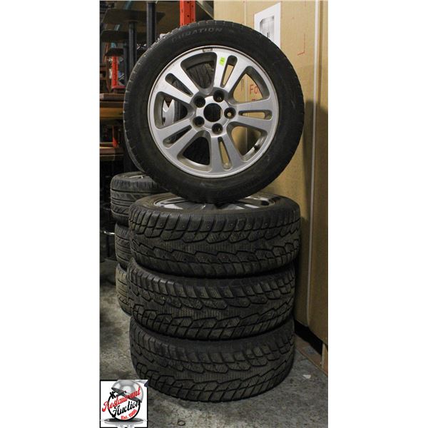 DURATION WINTERQUEST TIRES ON SAAB RONAL WHEELS