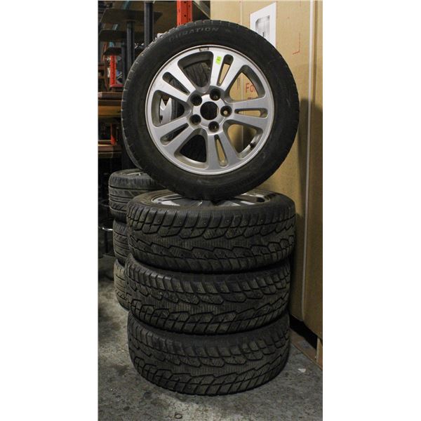 DURATION WINTERQUEST TIRES ON SAAB RONAL WHEELS