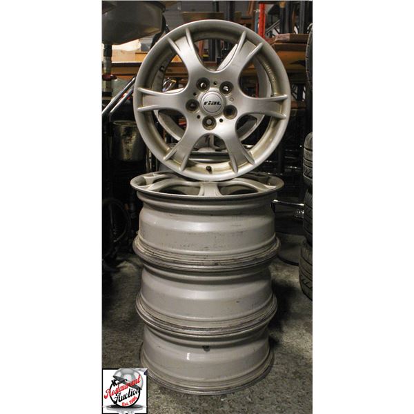 RIAL 16" X 6.5" ALLOY WHEEL 5X110MM PCD