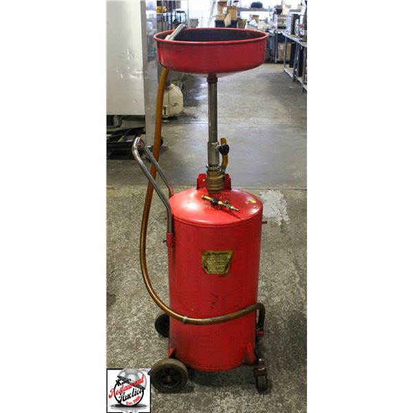WASTE OIL DRAIN TANK